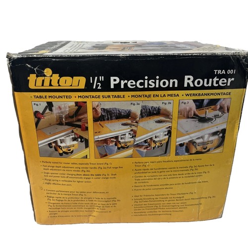 Triton trc001 plunge router - triton,