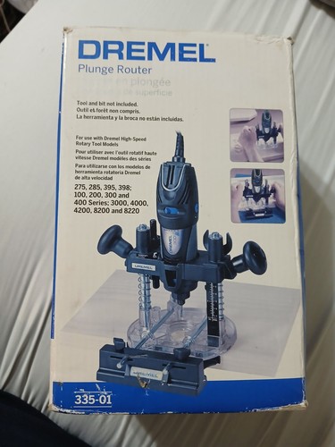 Dremel plunge router - dremel, #335-01