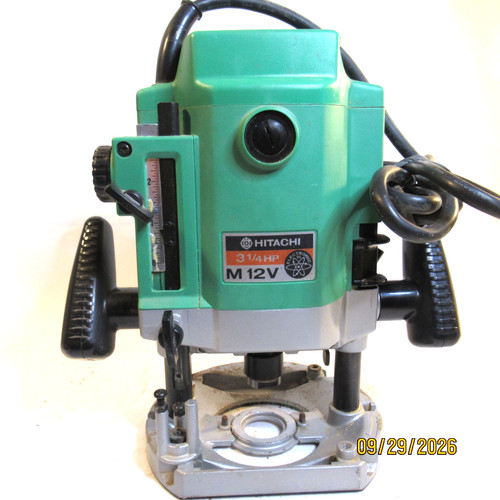 Hitachi m12v plunge - m12v, 1/2"